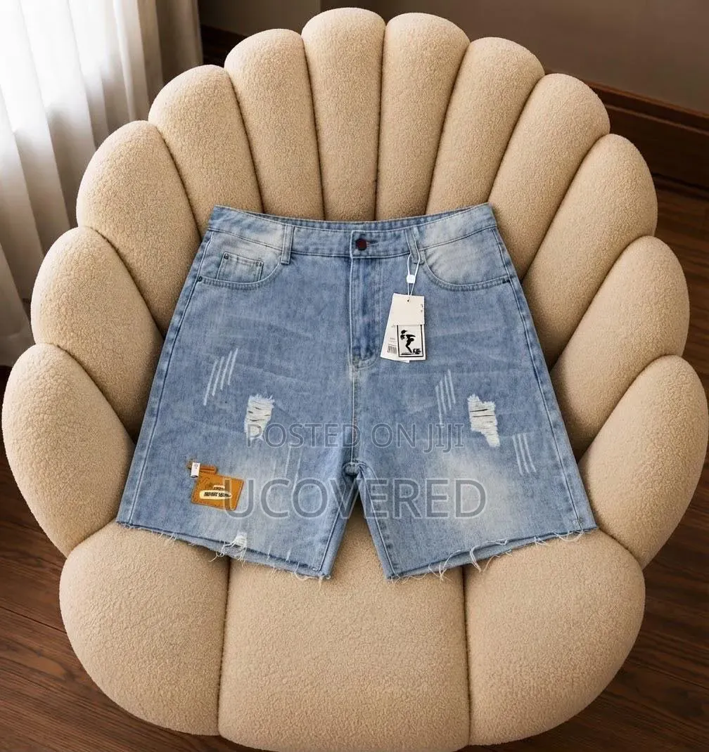 Casual Denim and Patterned Shorts