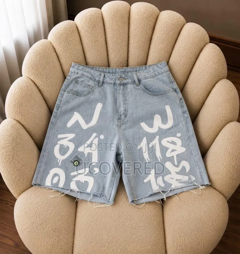 Casual Denim and Patterned Shorts
