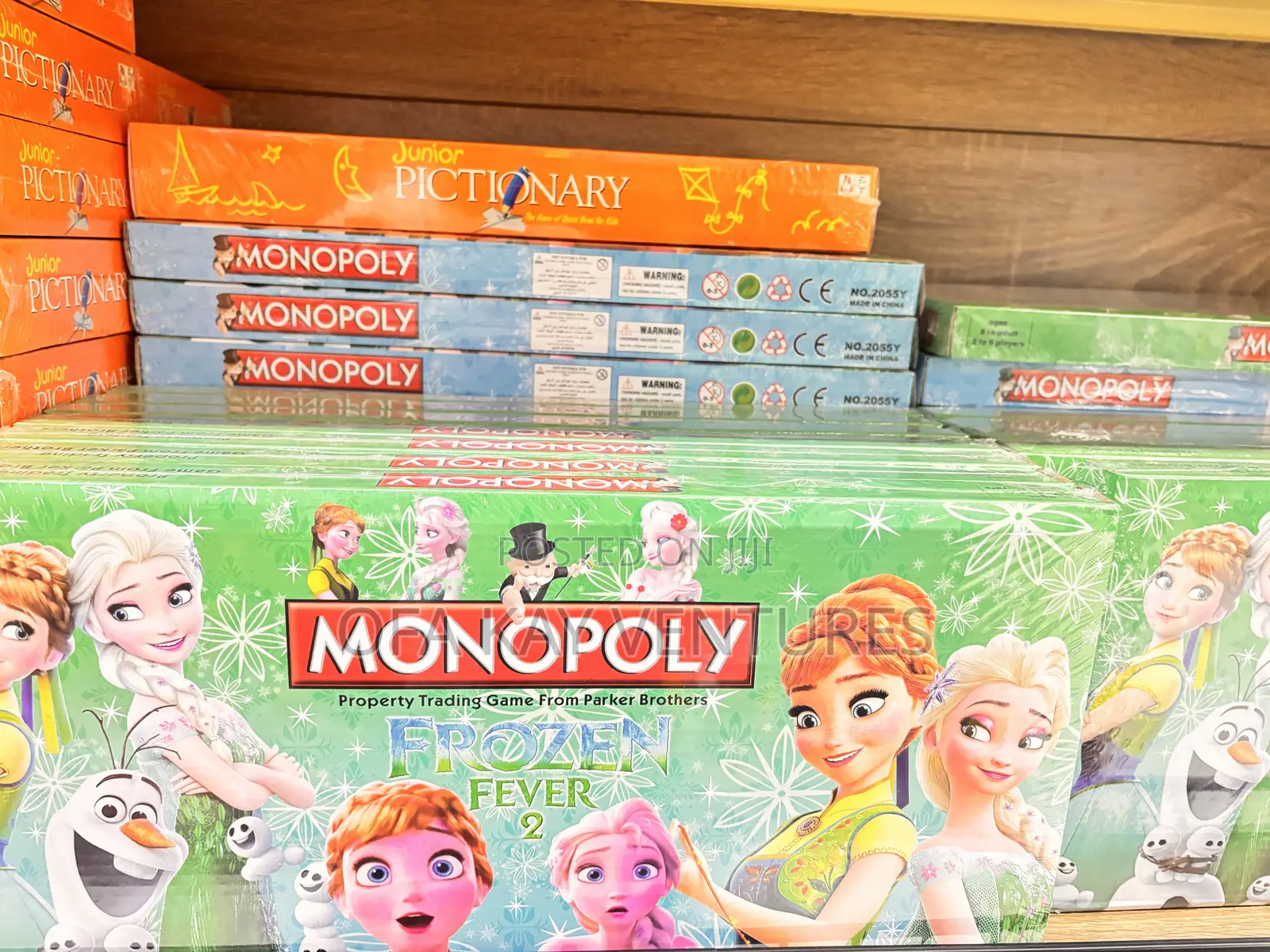 Monopoly Frozen Fever 2 Board Games