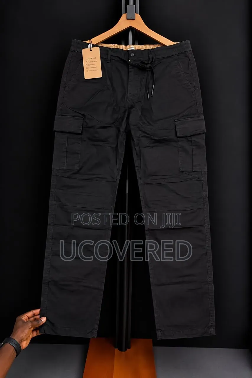 Collage of Multi-Pocket Cargo Pants