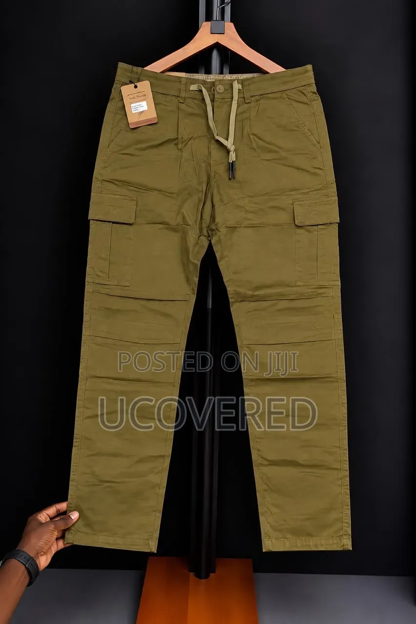 Collage of Multi-Pocket Cargo Pants
