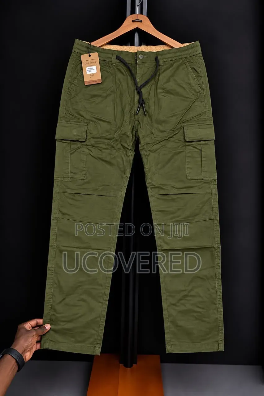 Collage of Multi-Pocket Cargo Pants