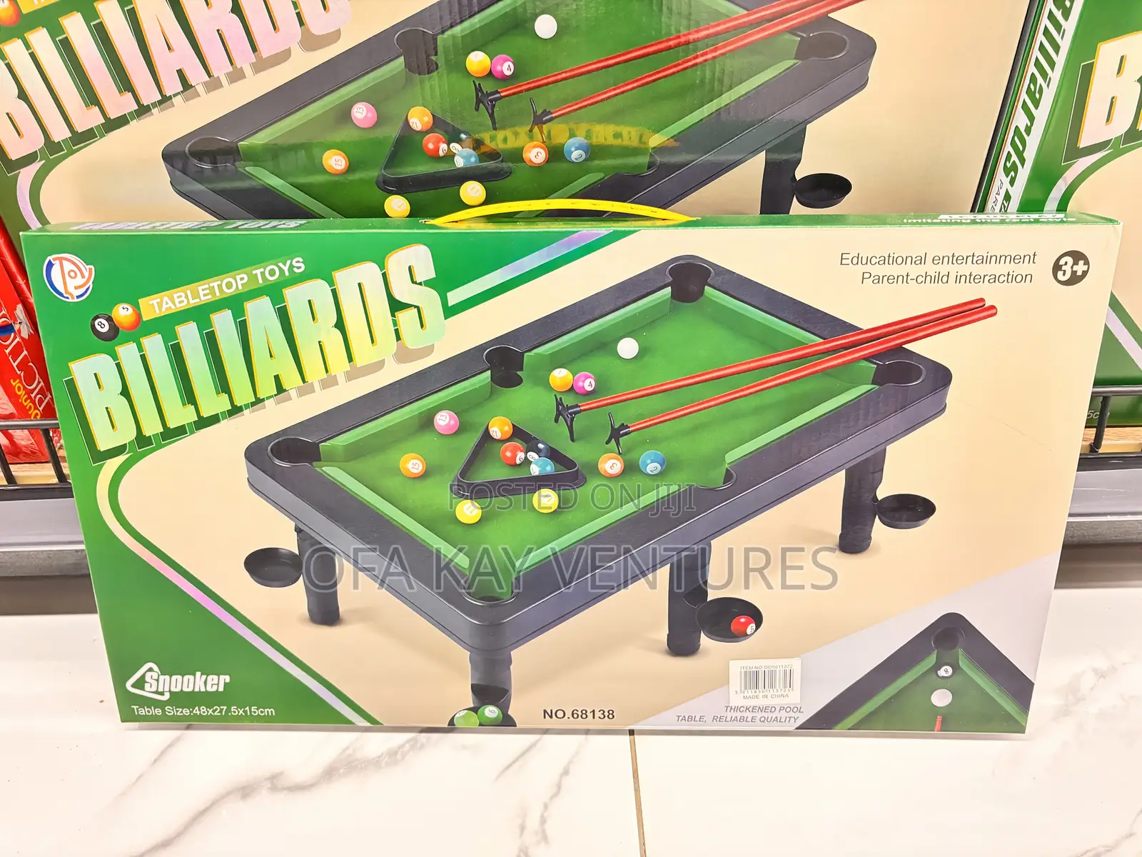 Billiards Table Toy Snooker