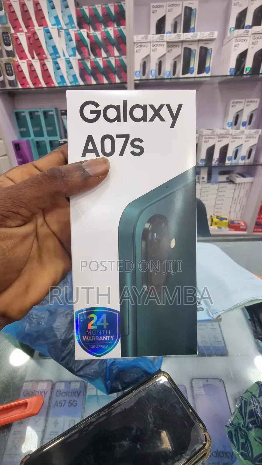New Samsung Galaxy A07s 64 GB Green