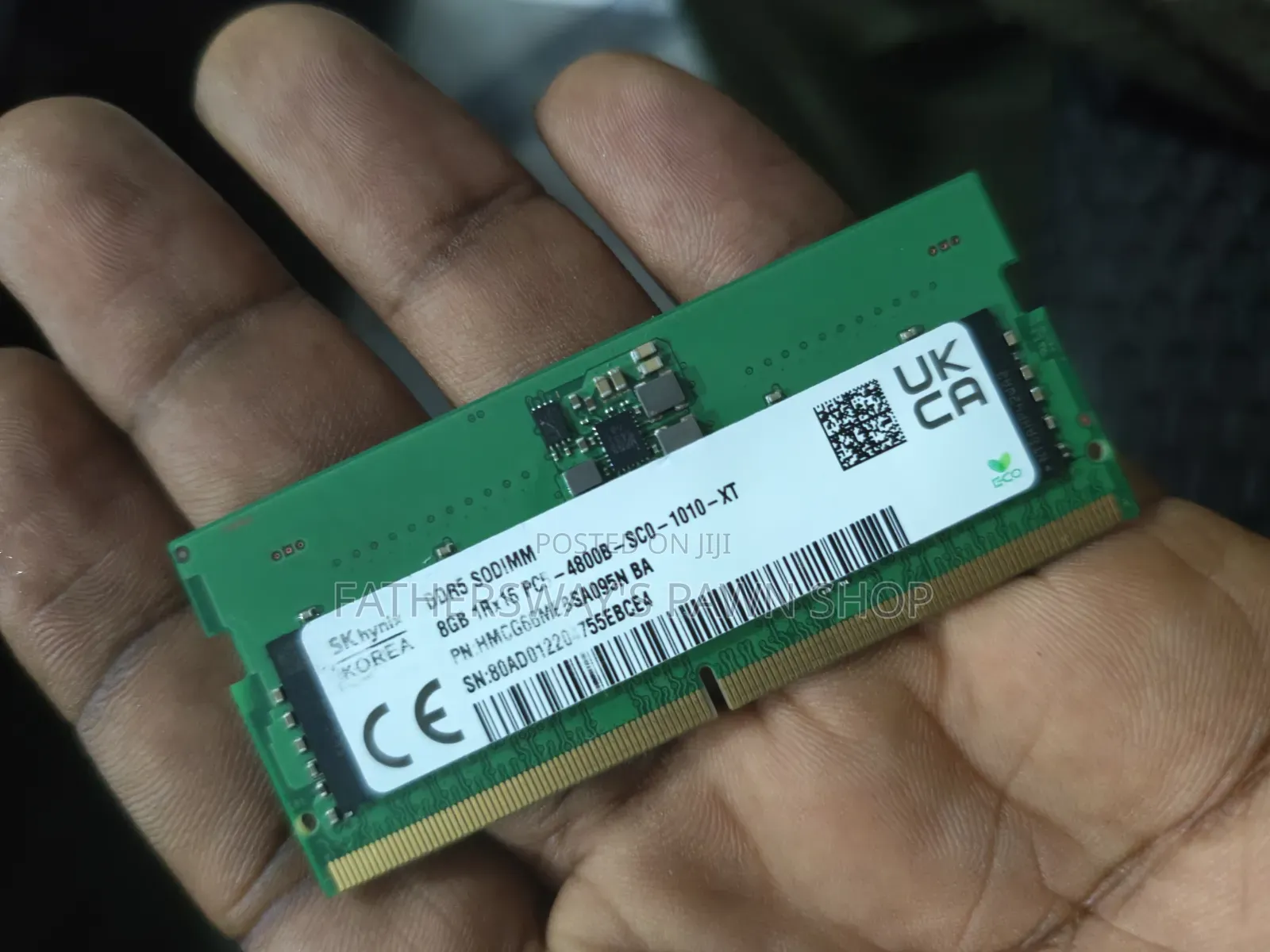8Gb Ddr5* Laptop Ram for Quick Sale