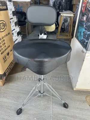 Professional Drum Seat / Throne With Backrest