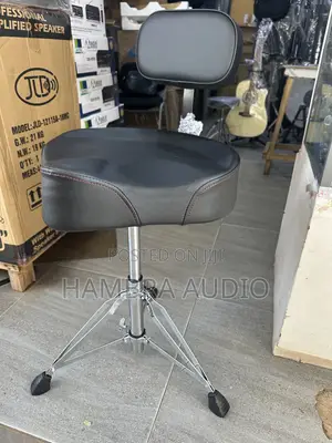 Professional Drum Seat / Throne With Backrest