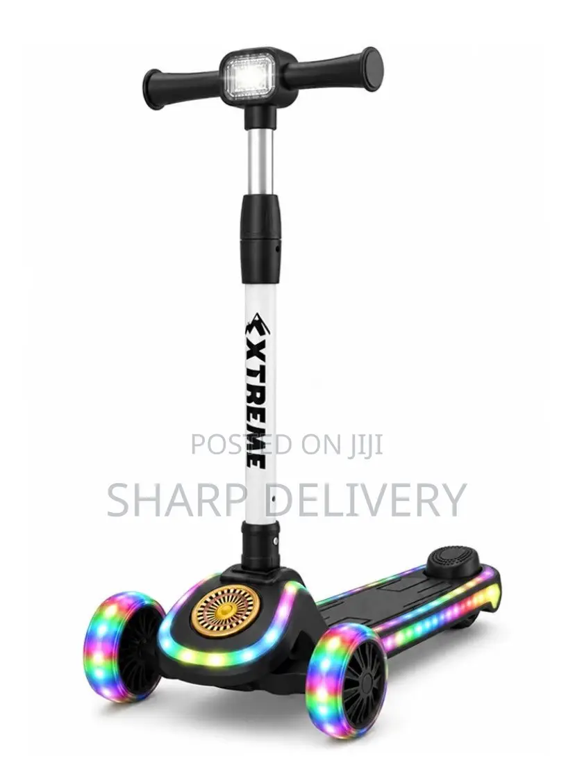 Kids Foldable 3-Wheel Scooter for Ages 3+