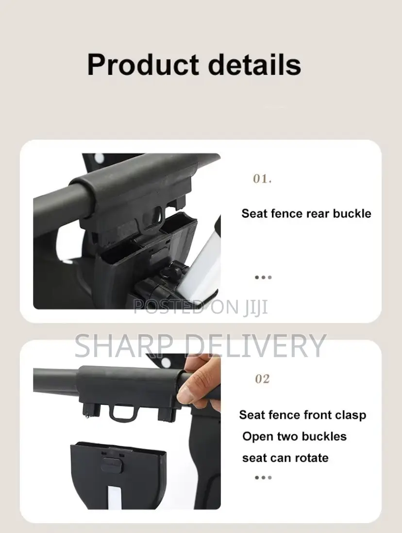 Lightweight Single-Seat Baby Stroller