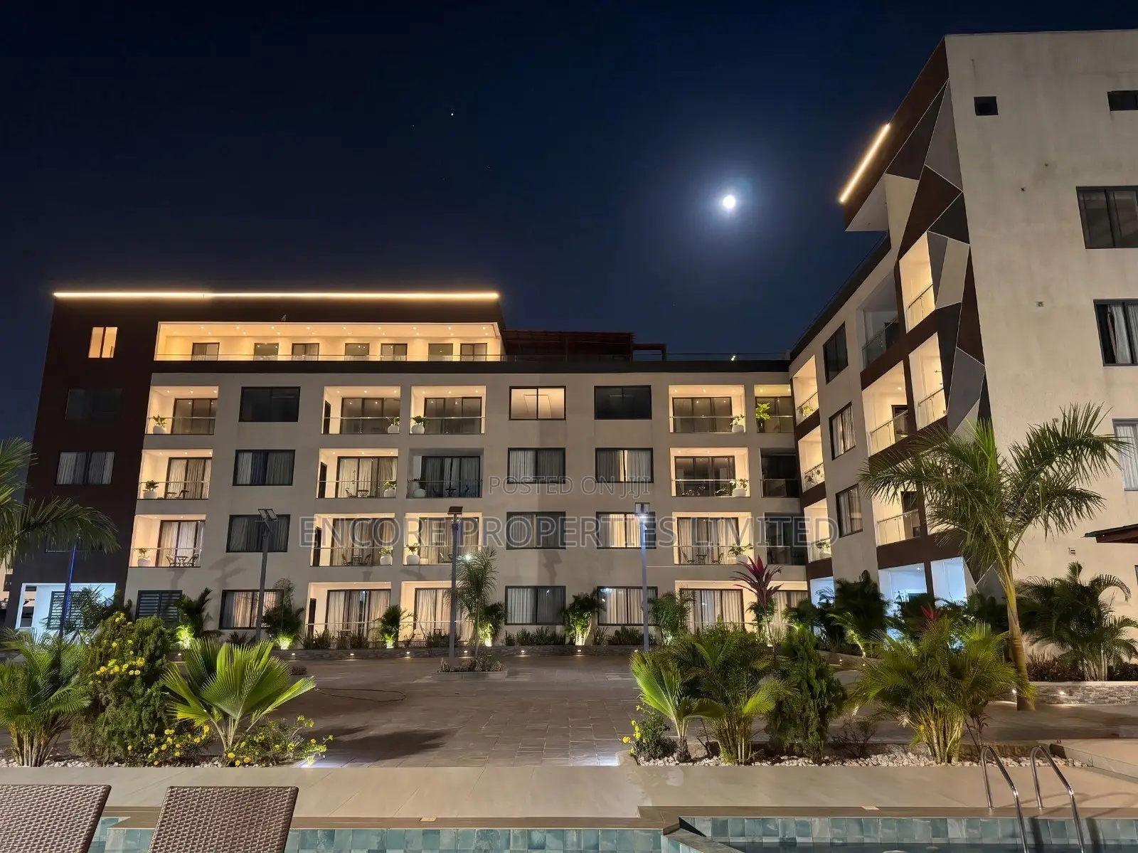 Furnished 1bdrm Apartment in , Boundary Road Area for rent