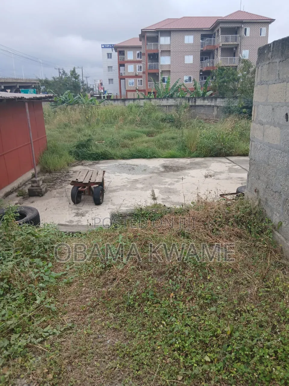 Titled Roadside 5 Plots Land for Sale at Achimota Old Peace FM