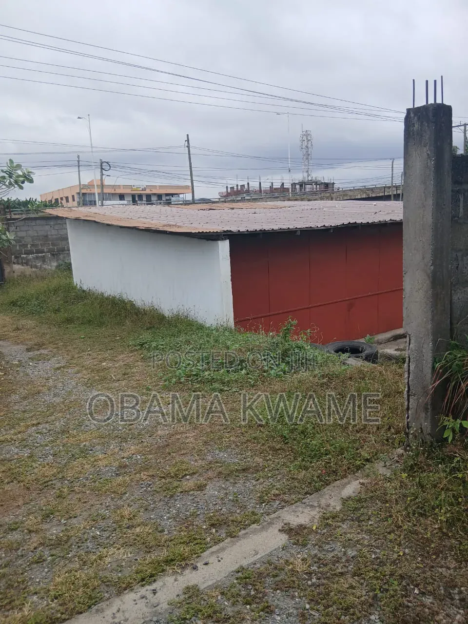 Titled Roadside 5 Plots Land for Sale at Achimota Old Peace FM