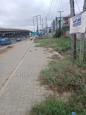 Titled Roadside 5 Plots Land for Sale at Achimota Old Peace FM
