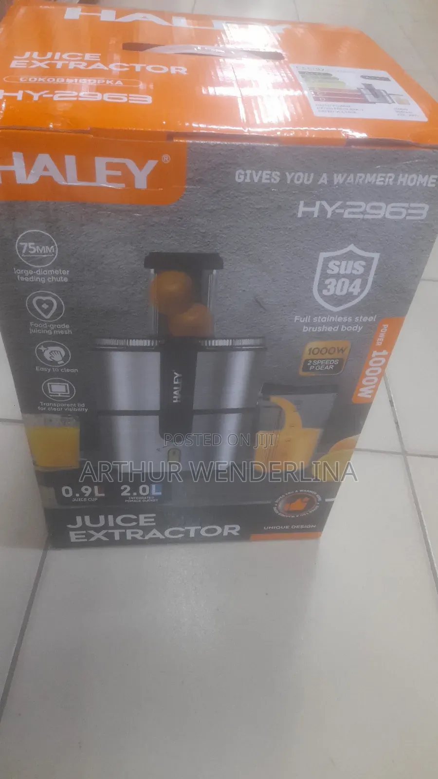 Haley Juice Extractor