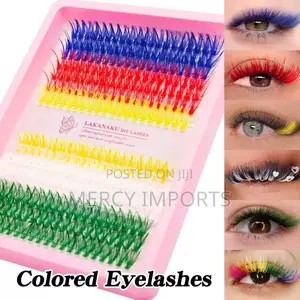 Colored Clusters Lashes Available