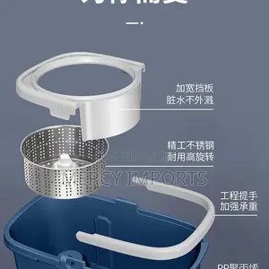 Mop and Bucket 360 Rotation