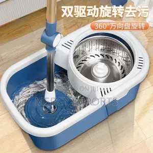 Mop and Bucket 360 Rotation
