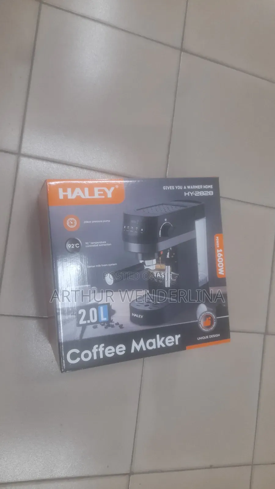 2.0l Haley Coffee Maker
