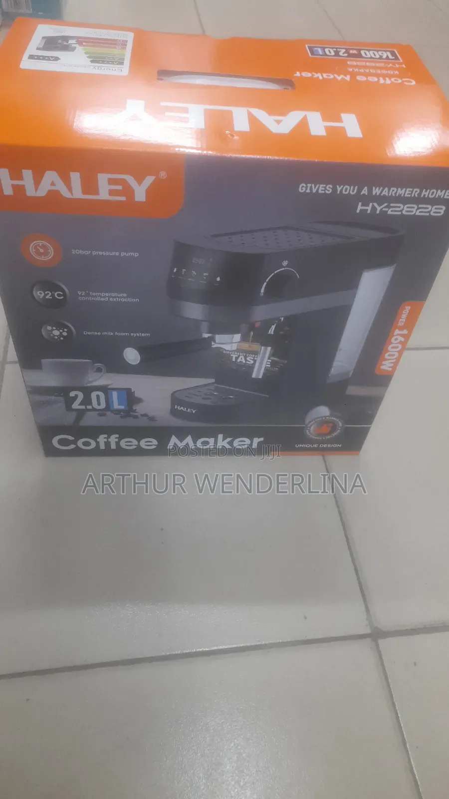 2.0l Haley Coffee Maker