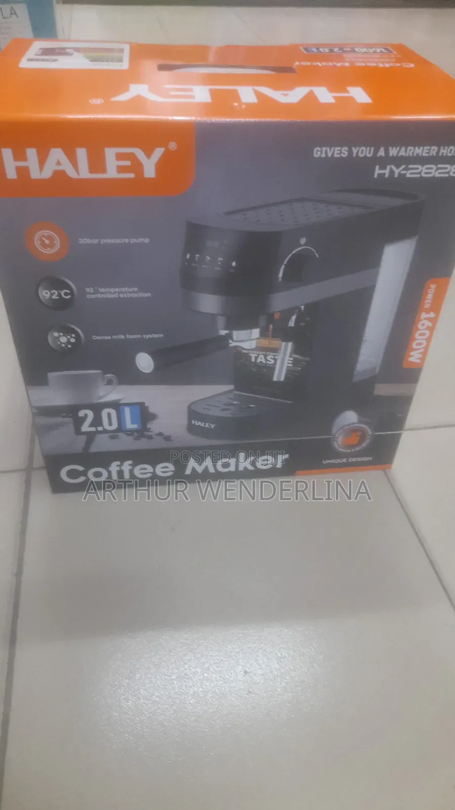 2.0l Haley Coffee Maker