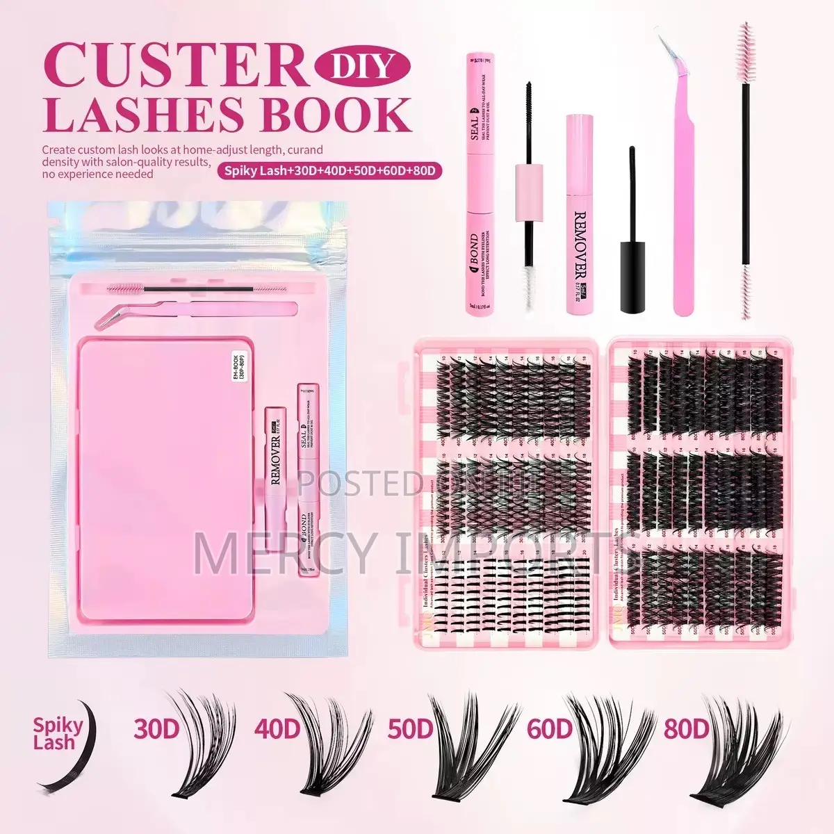 Clusters Lashes Set
