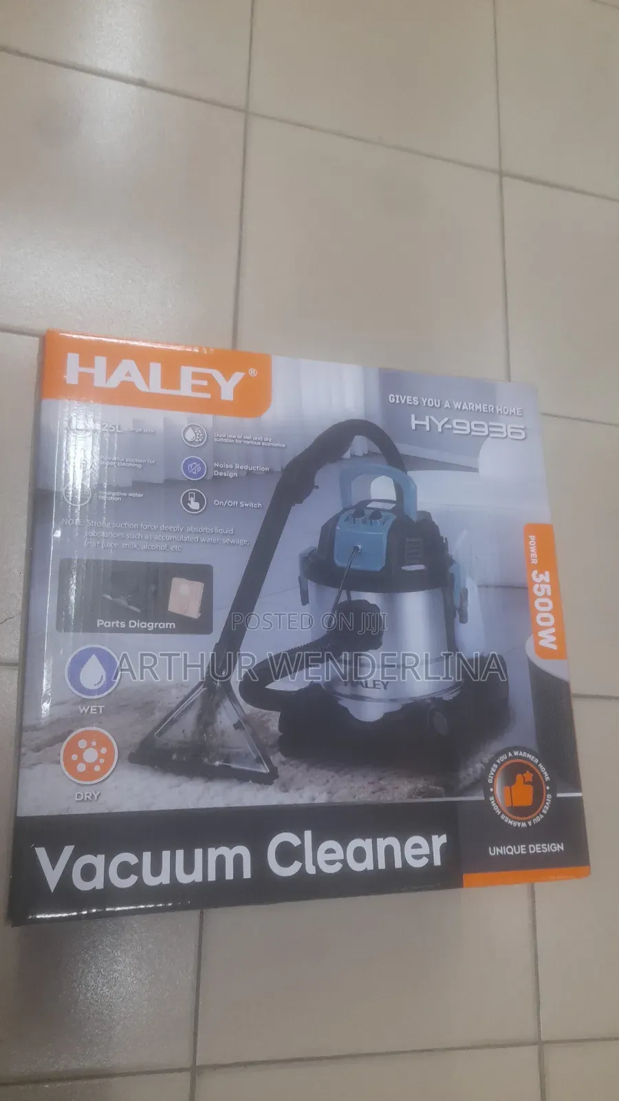 25liters Wet and Dry Haley Vacuum Cleaner