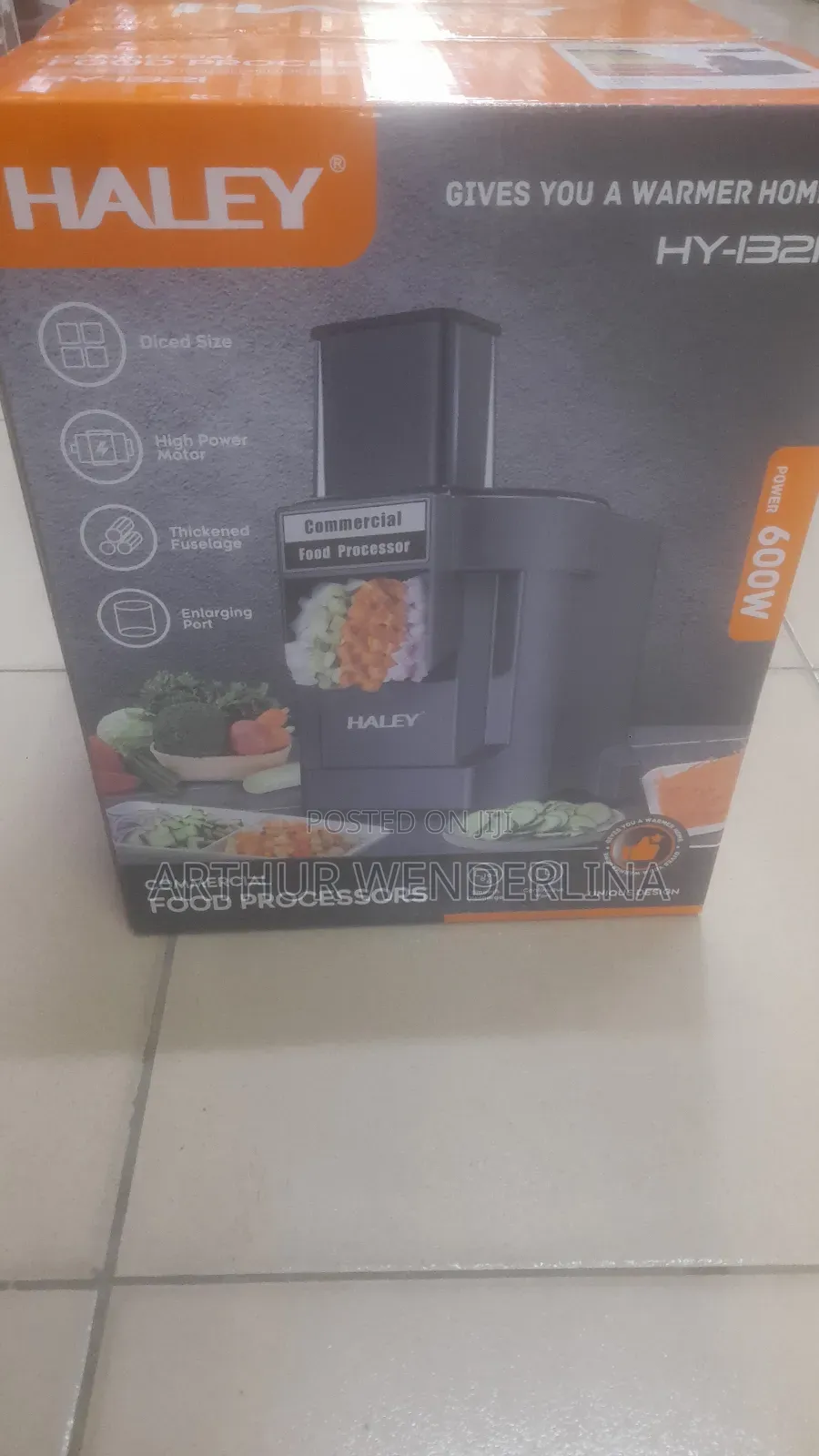 Haley Electric Commercial Food Processor