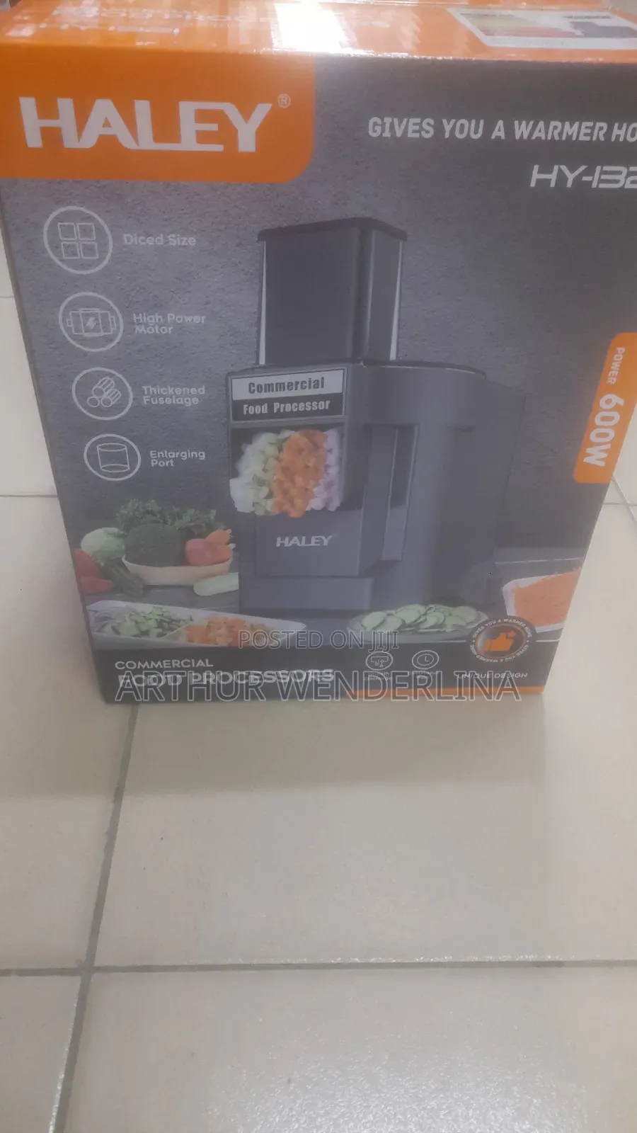Haley Electric Commercial Food Processor