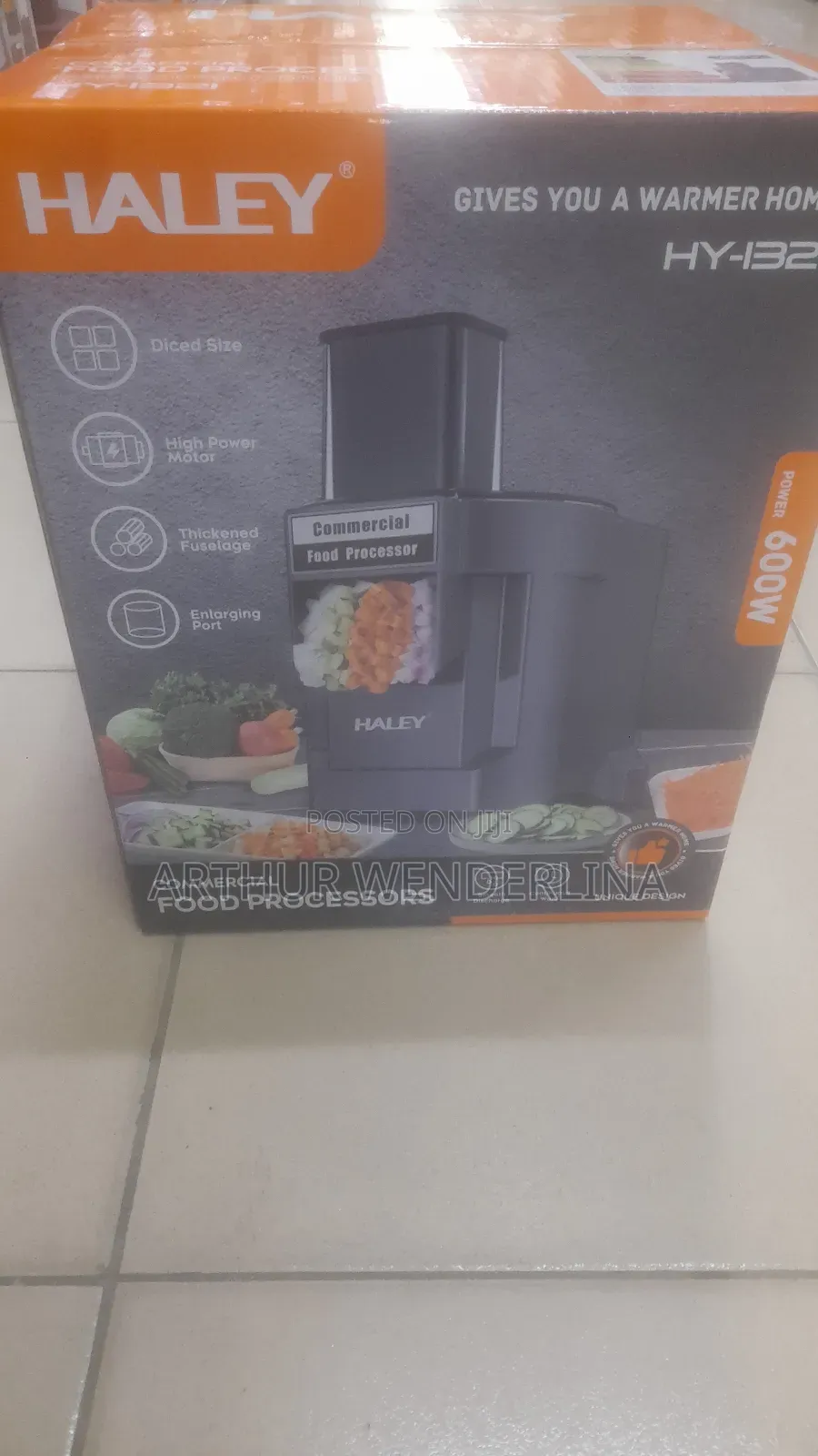 Haley Electric Commercial Food Processor