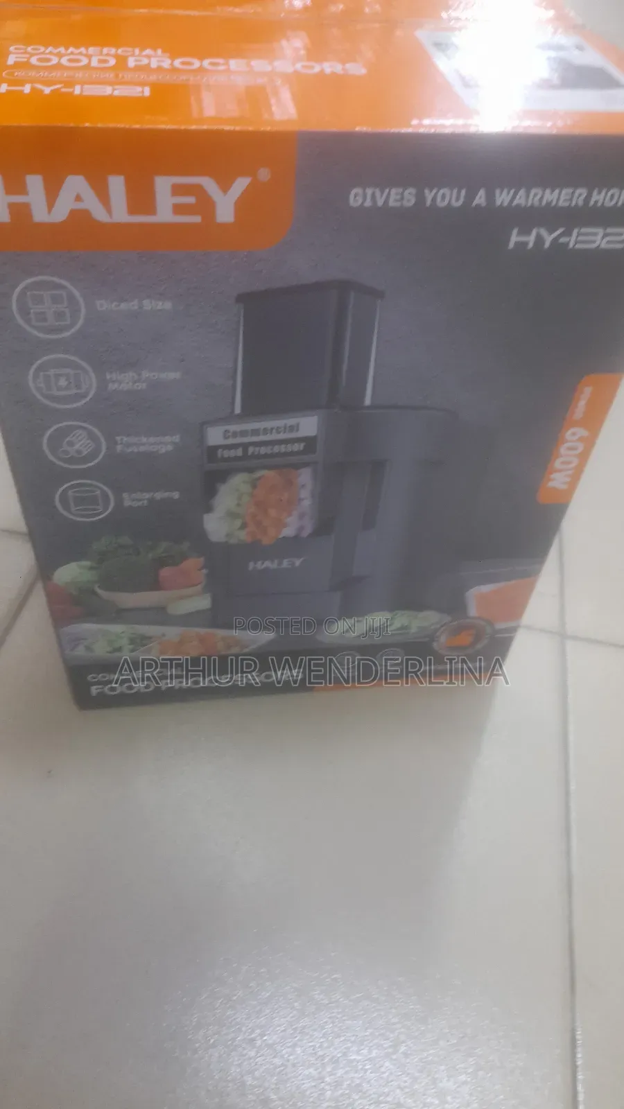 Haley Electric Commercial Food Processor