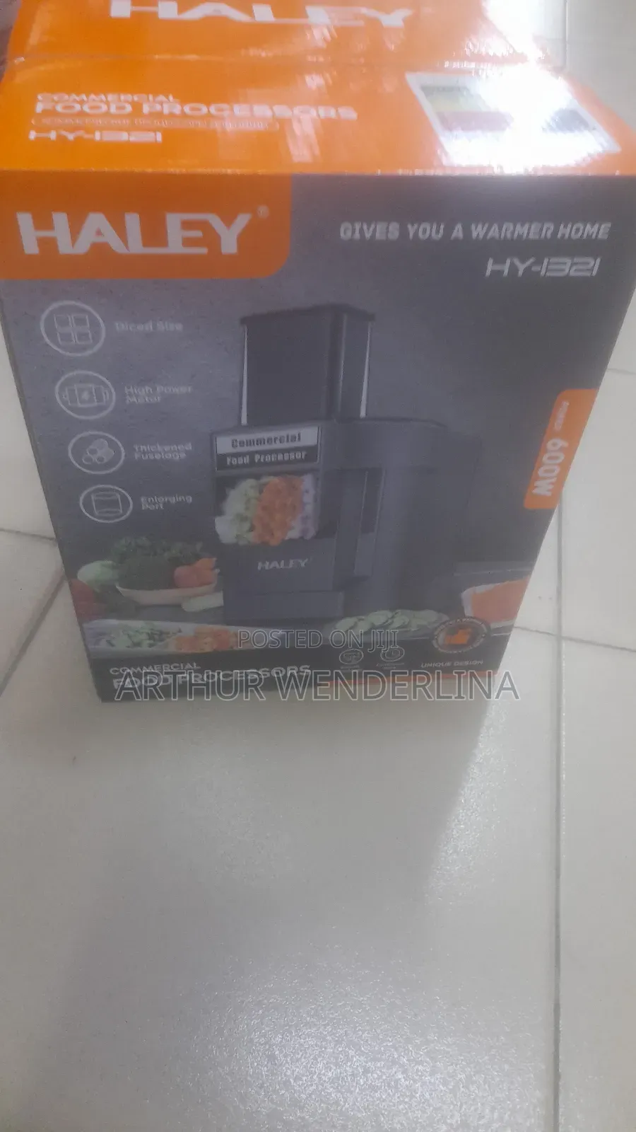 Haley Electric Commercial Food Processor