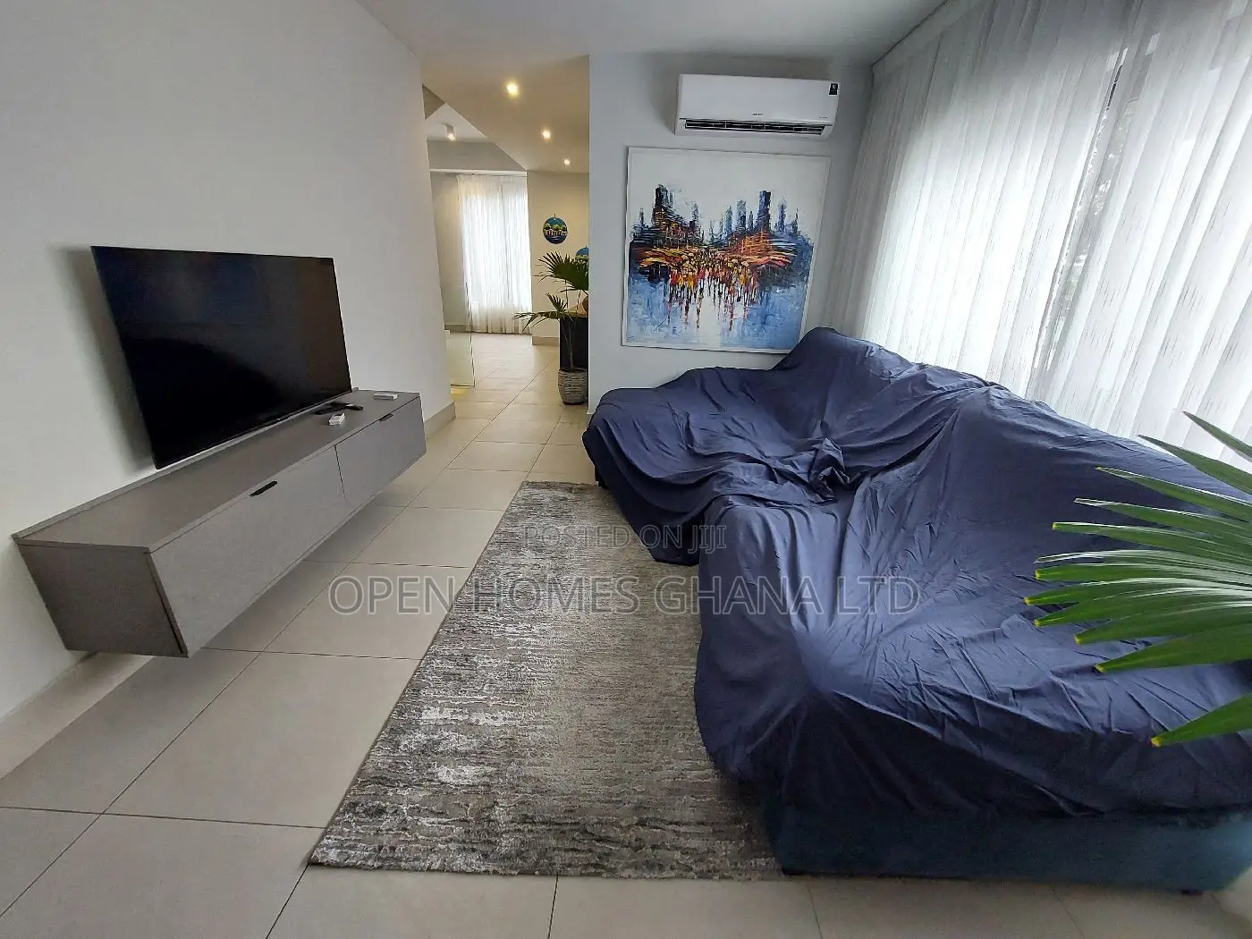 Furnished 3bdrm House in Acquinas for rent