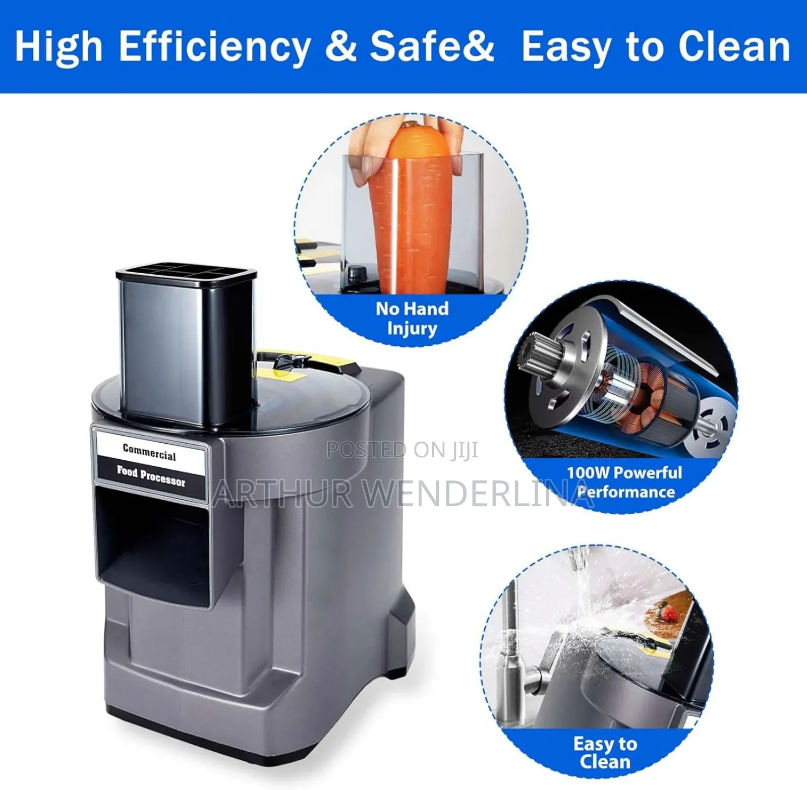Haley Electric Commercial Food Processor