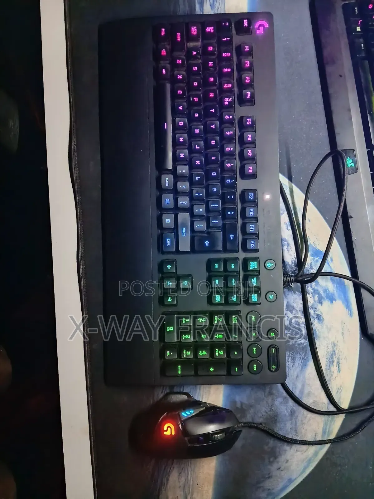 Logitech Gaming Mouse and Keyboard Combo