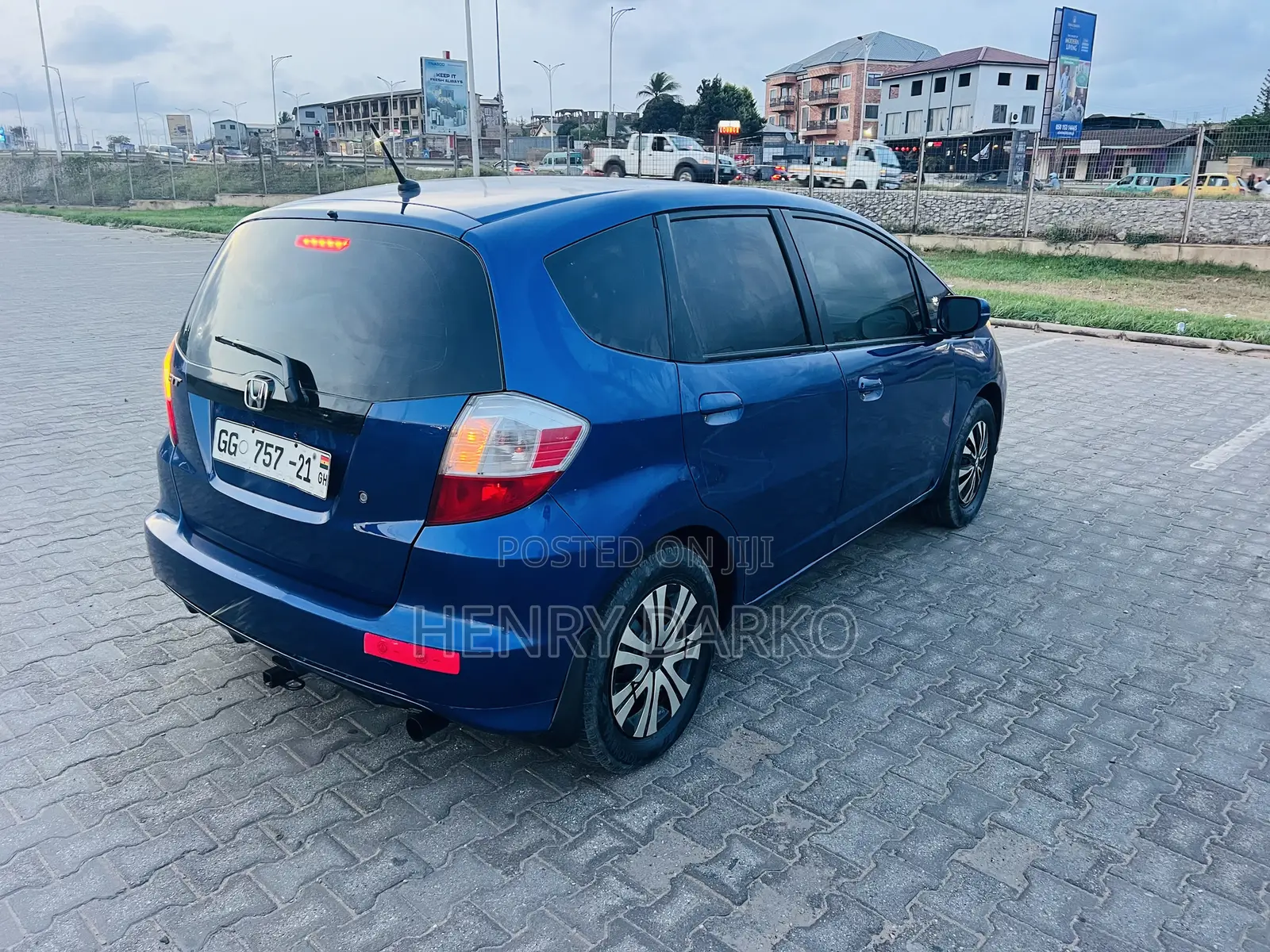 Honda Fit 2012 Blue