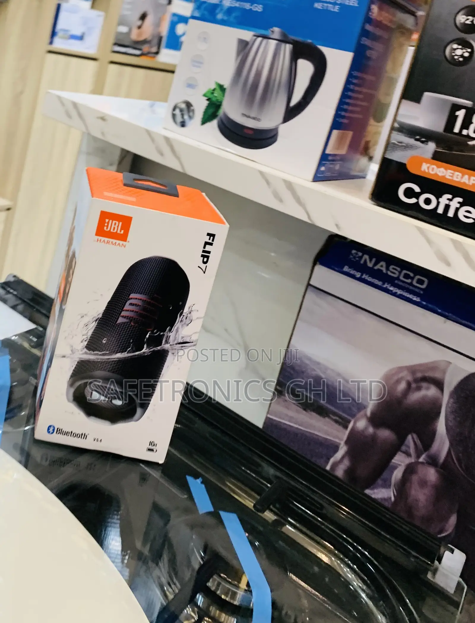 Super Reliable Bluetooth (Black) JBL Flip 7 Speaker