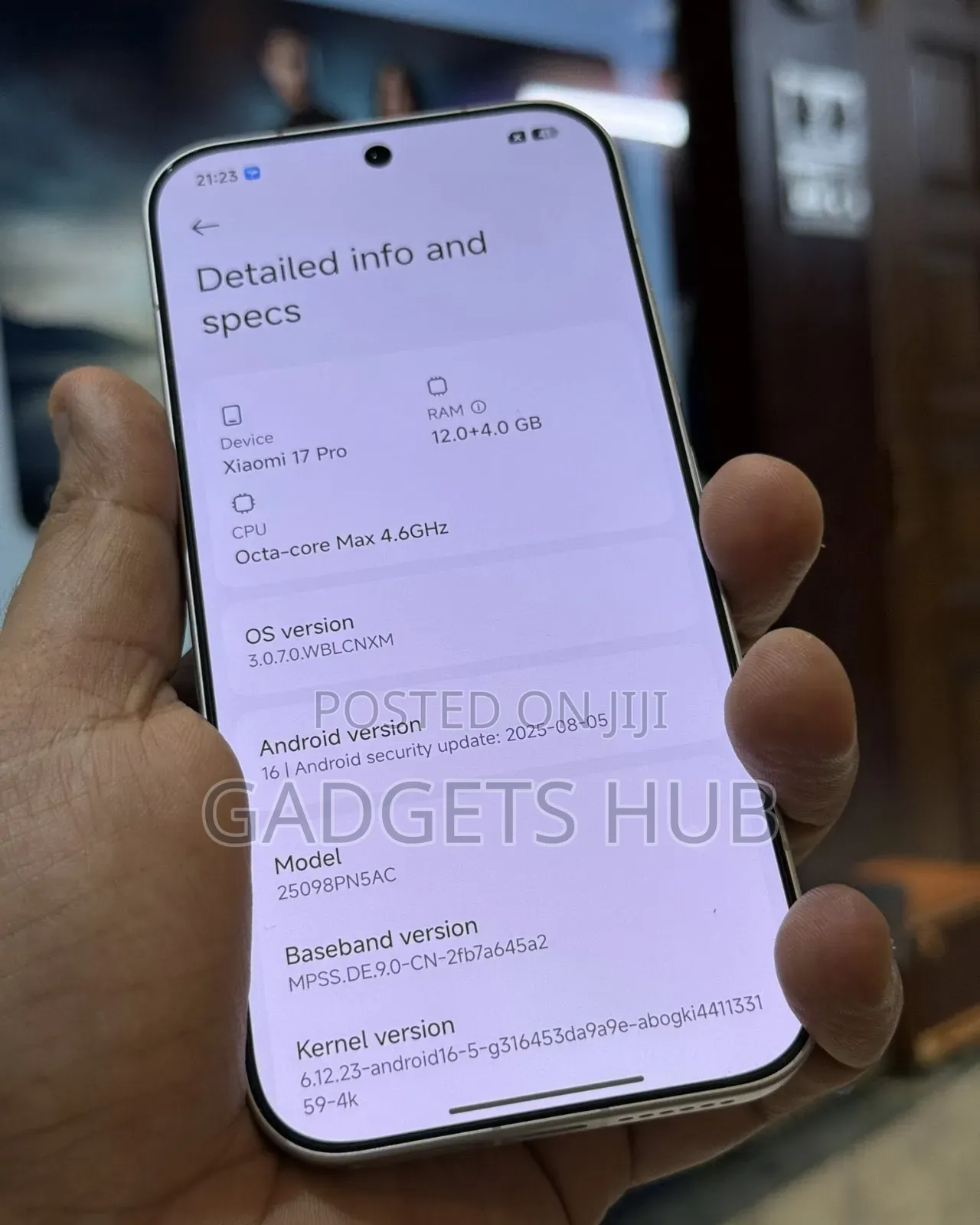 New Xiaomi 17 Pro 1 TB White