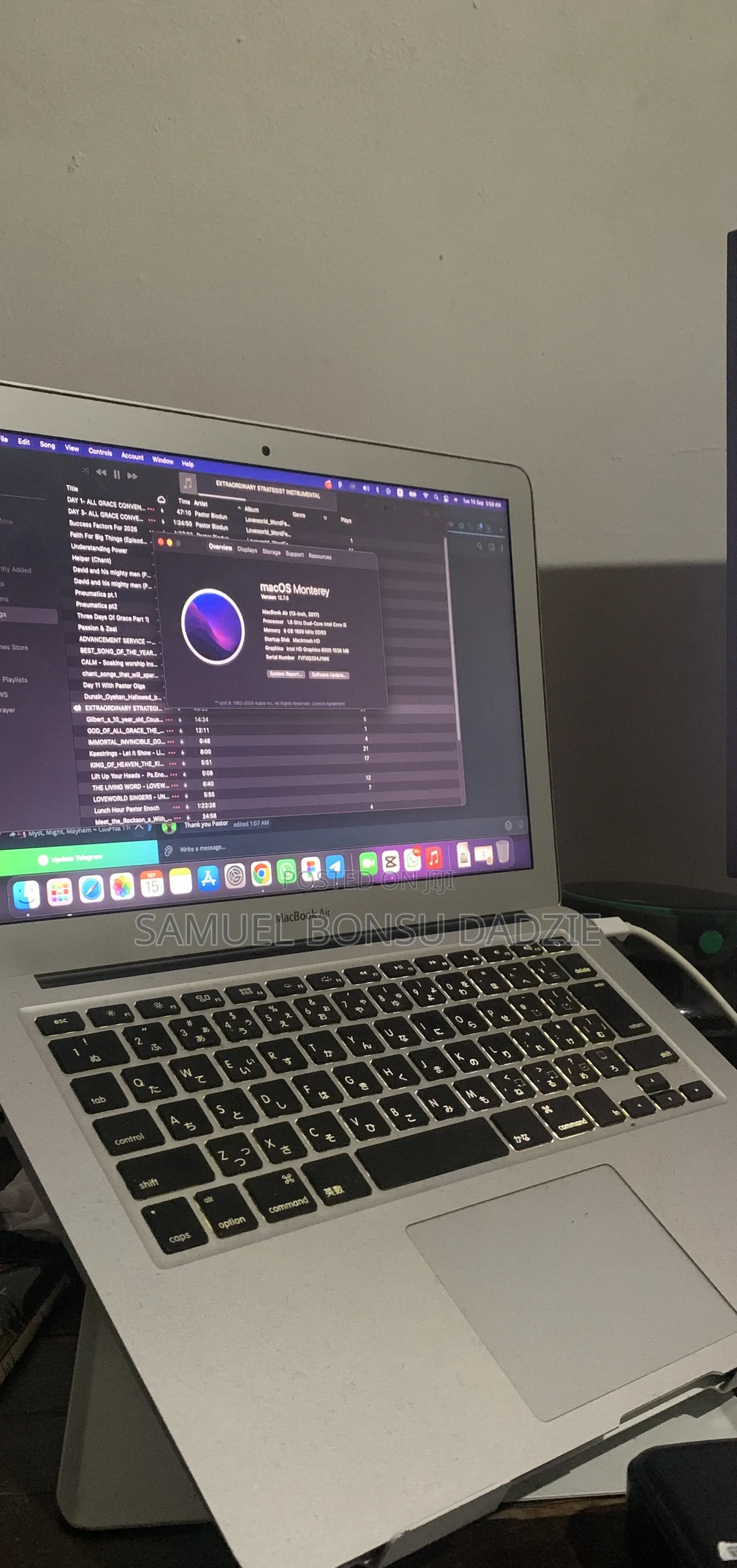 Laptop Apple MacBook Air 2017 8GB Intel Core i5 SSD 128GB