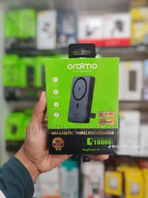 Oraimo MagPower-15 10,000mAh Wireless and Wired Power Bank