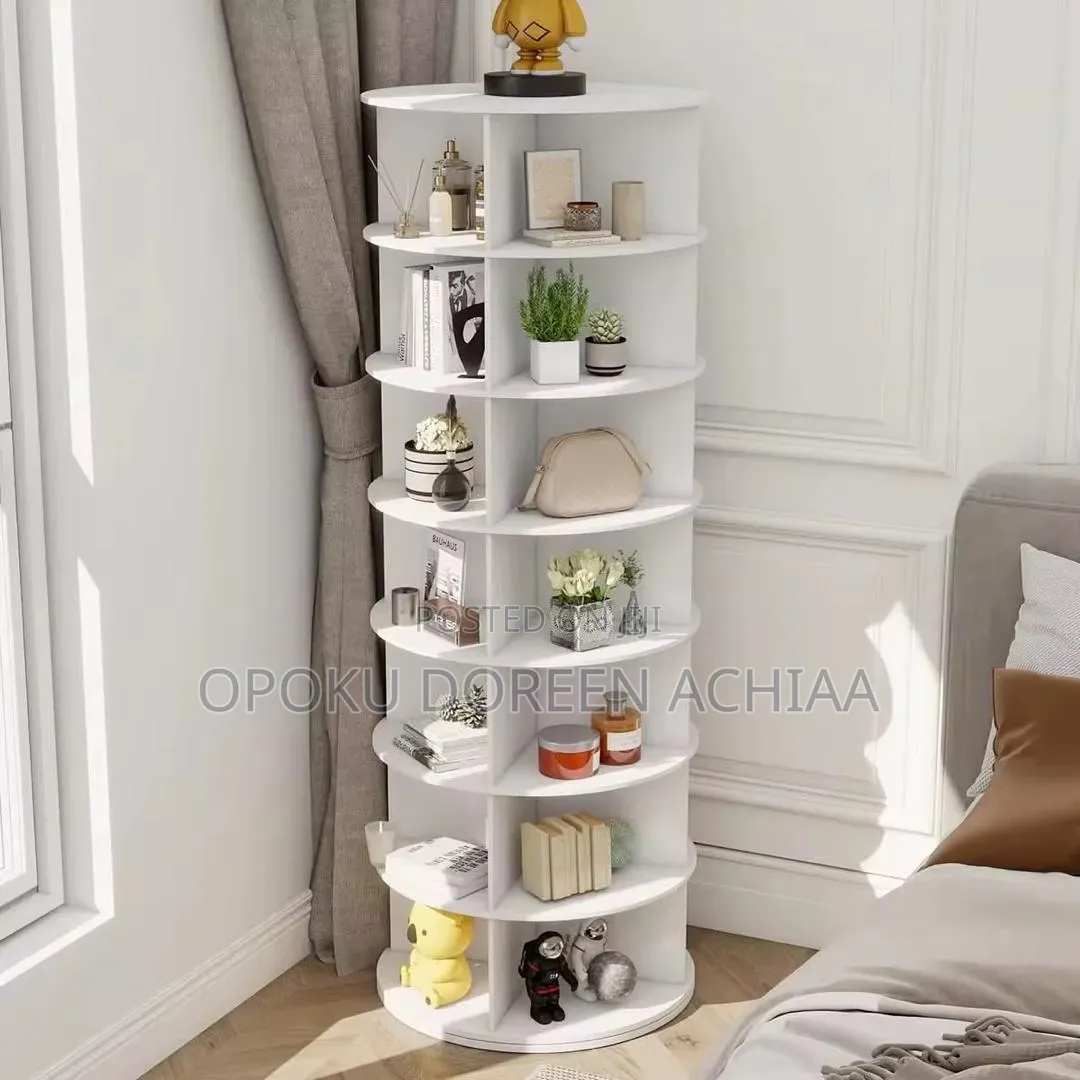 Rotating Multi Purpose Shoe Rack