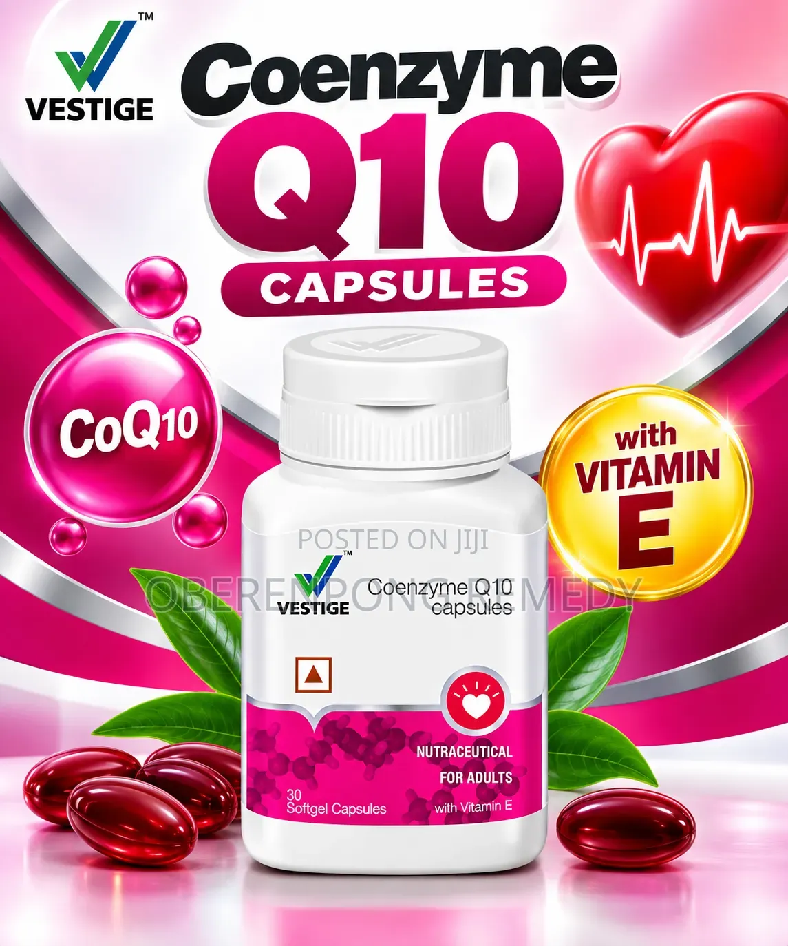 Vestige Coenzyme Q10 Capsules`