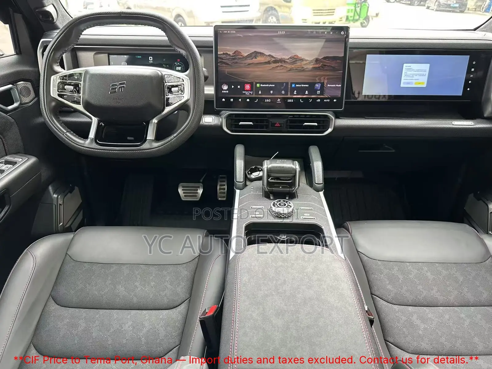 Jetour T2 2.0 Petrol AWD 2024 Black