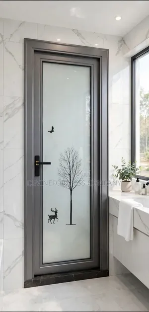 Quality Black Fiber Glass Door Available in DFF Colors