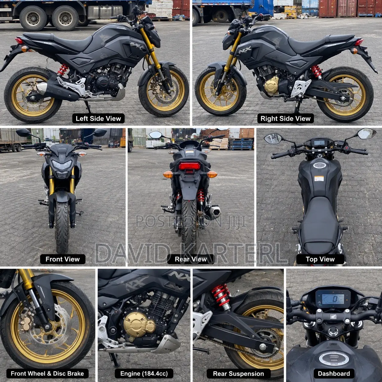 Honda CBX 2025 Black