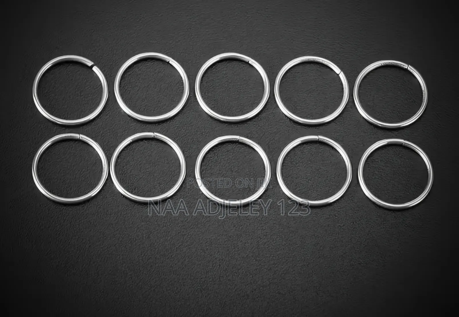 Hoop Earring Nose Ring Septum Stainless Steel Helix Ear Tragus Lip