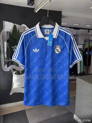 High Quality Real Madrid Retro Jerseys Available in Stock