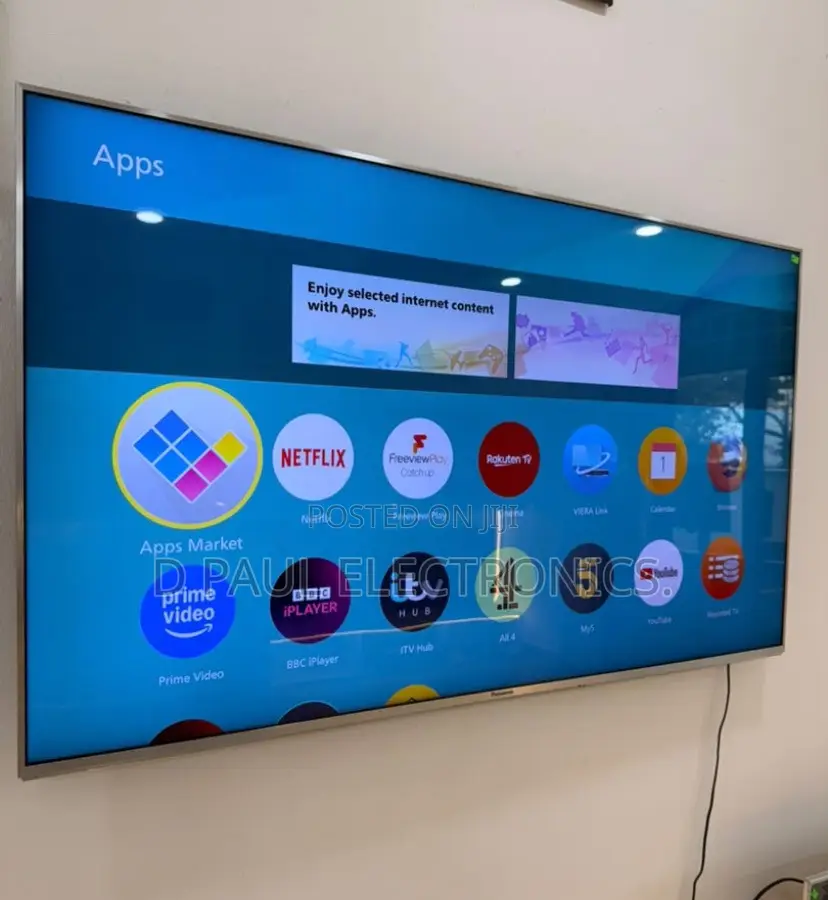 50 Inches Panasonic Qled UHD Smart Android TV
