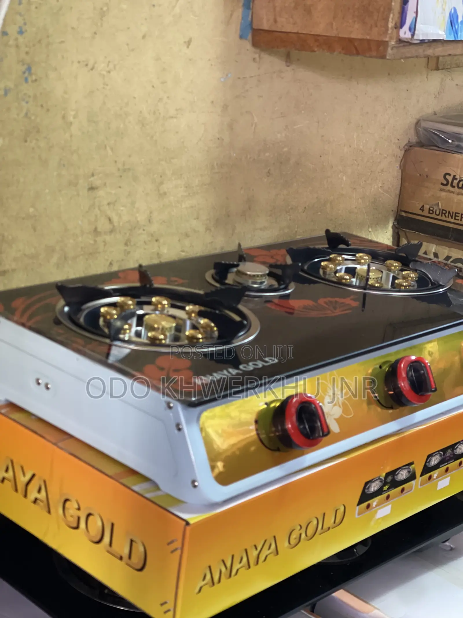3burner Glass Stove