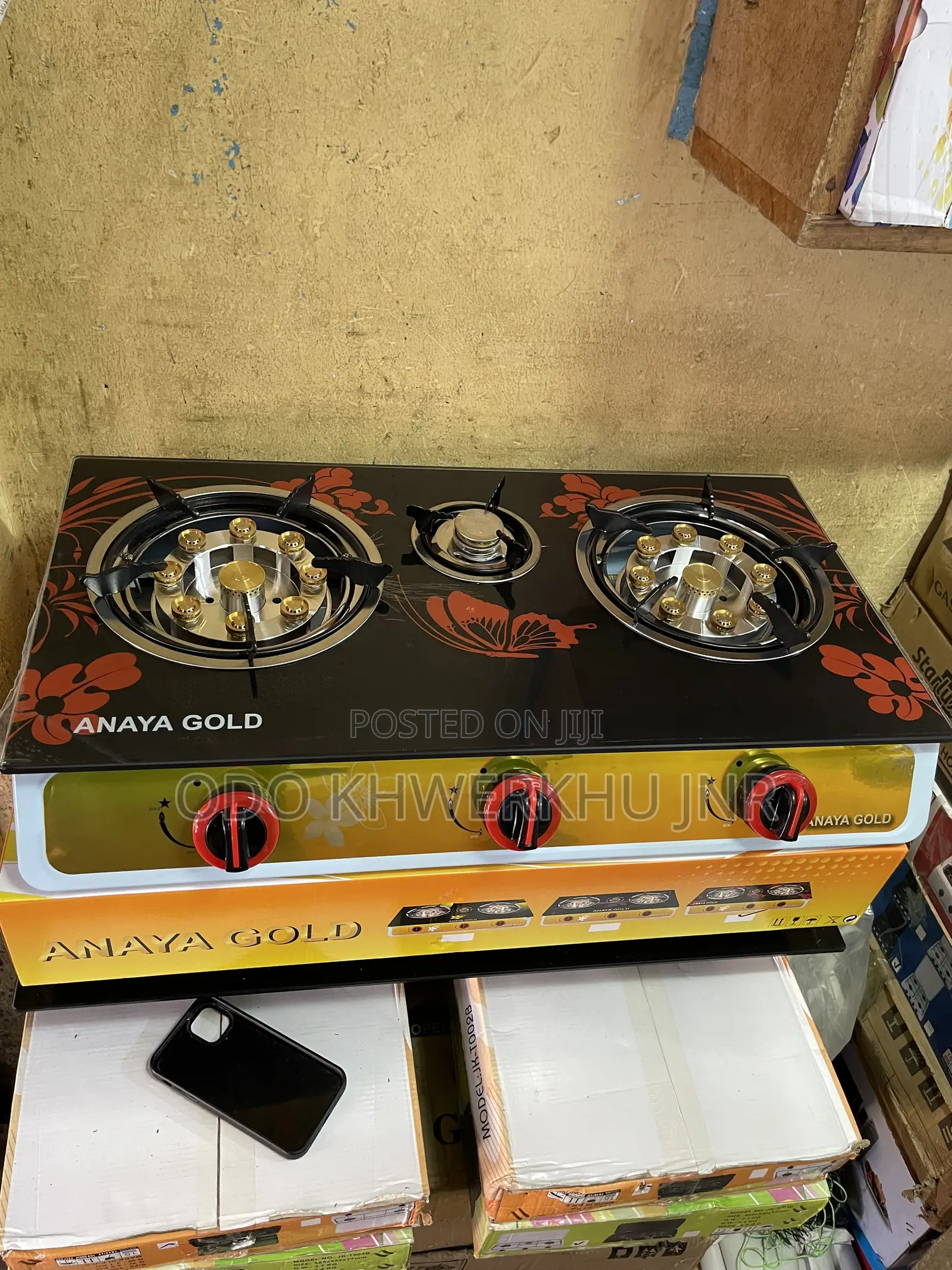 3burner Glass Stove