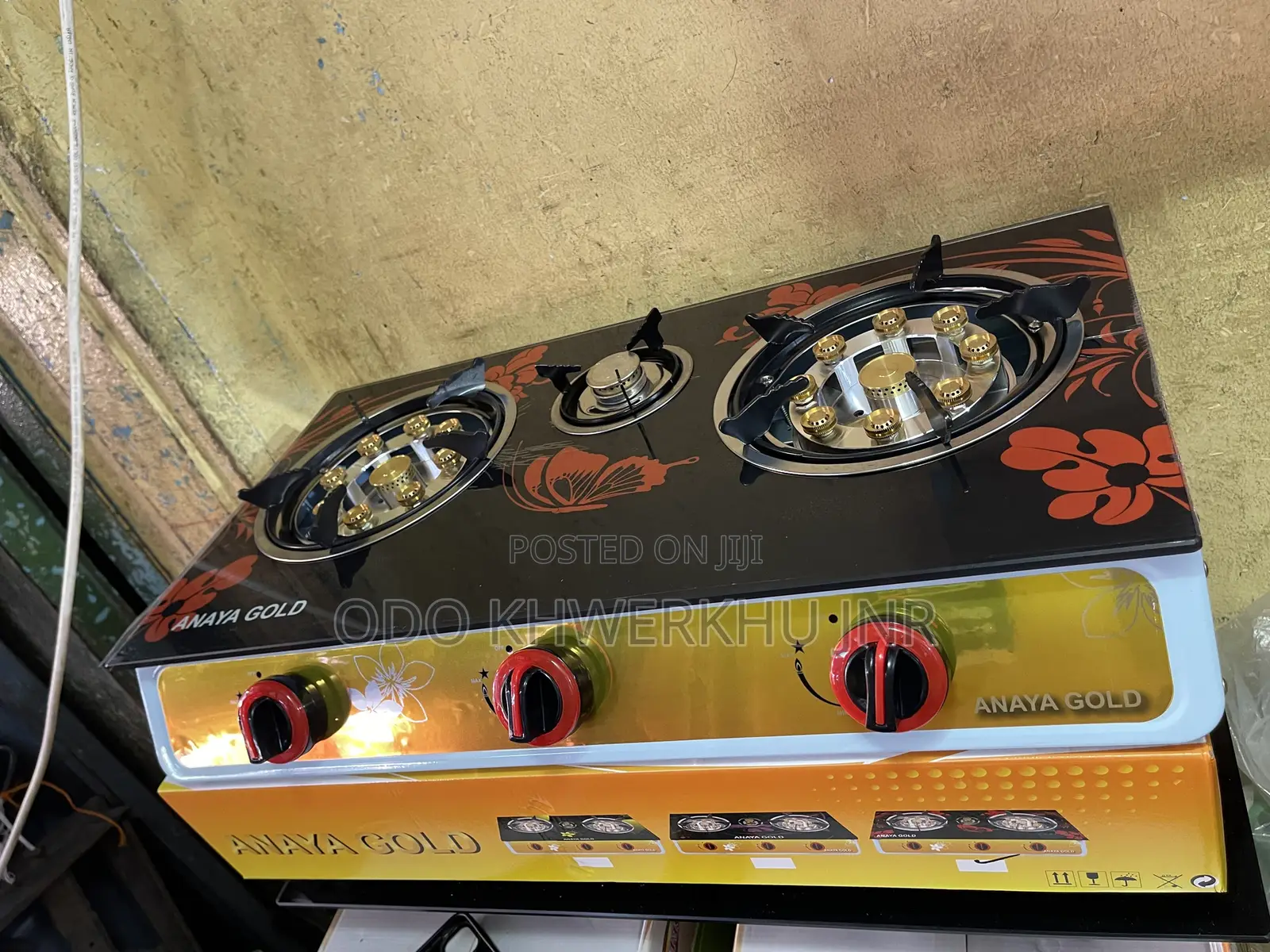 3burner Glass Stove